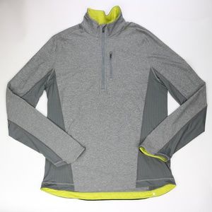Lululemon Gray Long Sleeve 1/2 Zip Sweater Size L